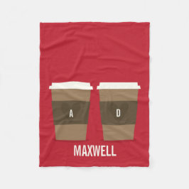 För Kärlek i kaffe Fleecefilt