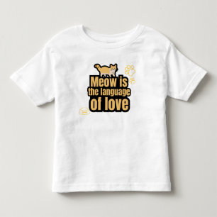 För Kärlek i Katt T Shirt