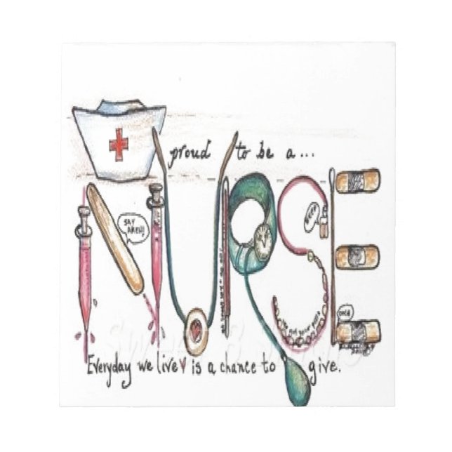 FÖR KÄRLEK I NURSEN ANTECKNINGSBLOCK (Framsida)