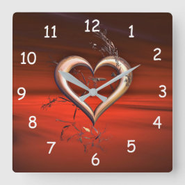 För Kärlek i Röda Fyrkantig Klocka