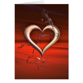 För Kärlek i Röda Hälsningskort