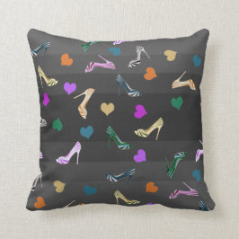För Kärlek i Shoes Pillows Kudde