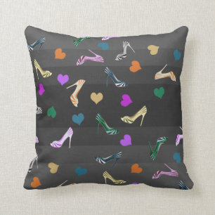 För Kärlek i Shoes Pillows Kudde