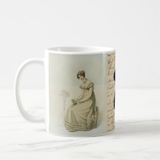 För kärlek till Jane Austen Kaffemugg (Vänster)