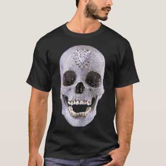 För Kärlek vid Gud Hirst Skull Art Älskare Gift t  Shirt