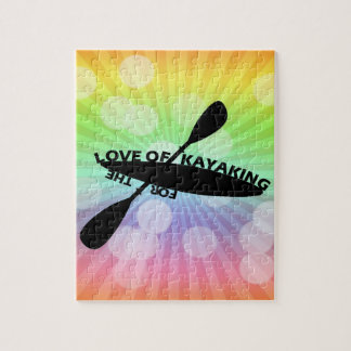 FÖR KÄRLEKEN AV ATT KAYAKING PUSSEL
