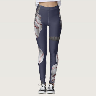 … för kärleken av - "baseball" DAMASKER Leggings