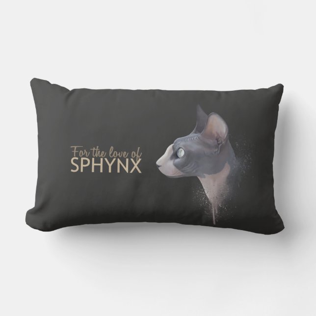 För kärleken av SPHYNX kudde (Framsida)