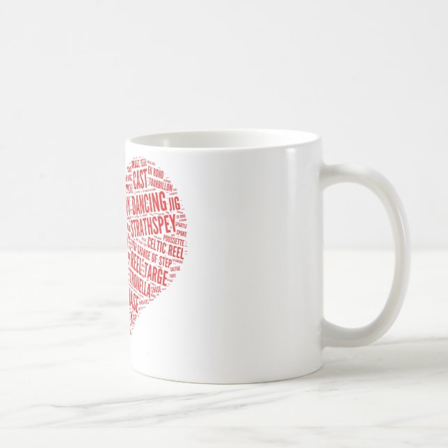 "För kärleken mugg av för den skotska landdansen" (Höger)