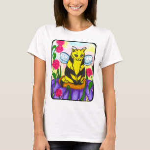 För kattfantasi för humla felik skjorta för kon t shirt