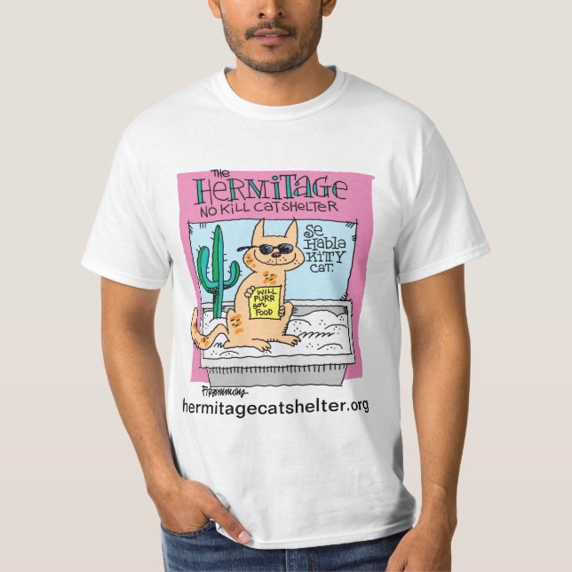 För kattungeKatt för Se Habla T-tröja T-shirt (Framsida)