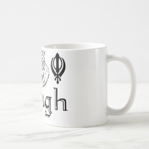 För Khalsa för PunjabiKhanda Sikh Merchandise Kaffemugg