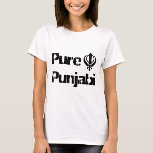 För Khalsa för PunjabiKhanda Sikh Merchandise T-shirt