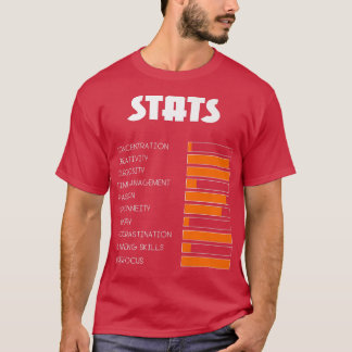 For Kids With ADHD Stats Neurodiversity Men Boys A T Shirt