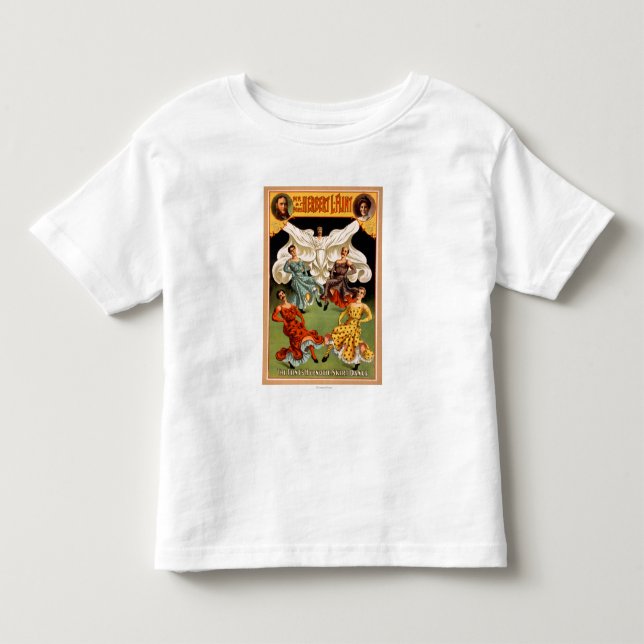 För kjoldans för flintor den hypnotiska scenisken tee shirt (Framsida)