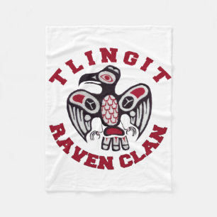För klanull för Tlingit korpsvart filt