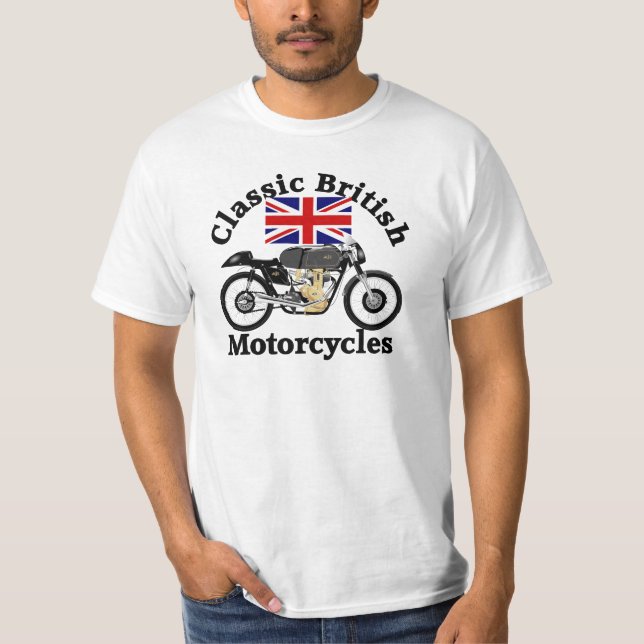 För klassikercykel för AJS 7R Tshirt T Shirt (Framsida)