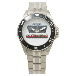 För klassikerrostfritt stål för 68 Firebird klo Armbandsur