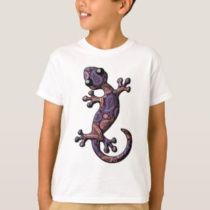För klättringGecko för blått purpurfärgad öd T Shirt