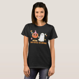 FÖR KLICKA PÅ SPOOK, gullig spökhalloween T Shirt