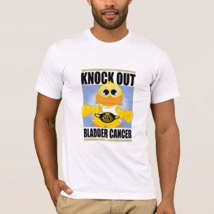 För knackning blåsacancer ut t shirt