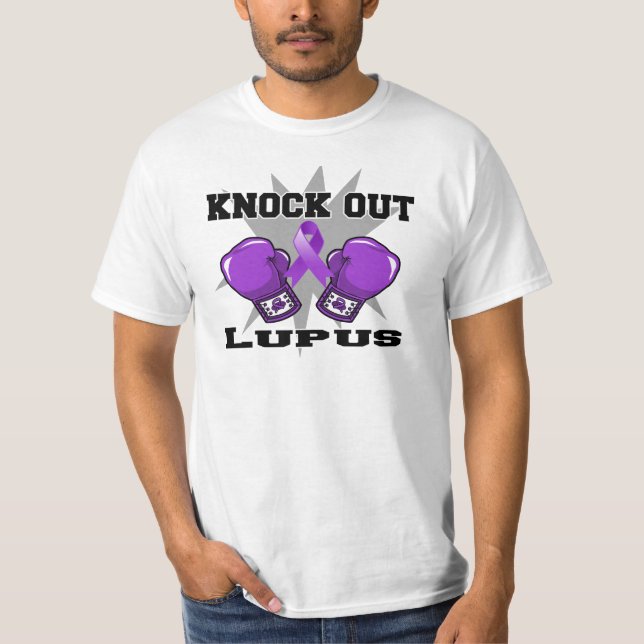 För knackning Lupus ut T-shirt (Framsida)