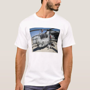 För kobraattack för AH-1Z toppen helikopter Tee Shirt