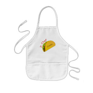 För kockpersonlig för Taco yngre förkläde