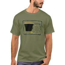 För koffein T-tröja för