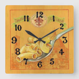 För kök av typ 2 fyrkantig klocka