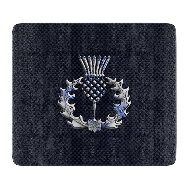 För kolfiber för krom lik Thistle för skott för (Framsidan)