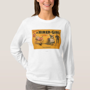 "För komediframgång för en hyrd flicka" affisch Tee Shirt