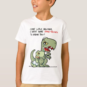 För komen brodern lite, har jag några dino-trick t shirt