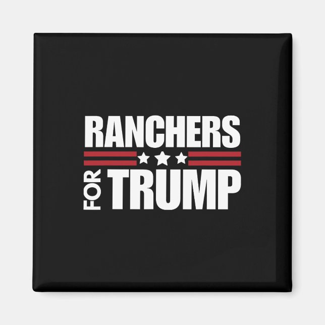 För Konservativet Trump 2024 Magnet (Framsidan)