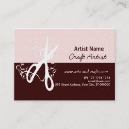 För konst- & hantverksalong för klassiker tidsbeställning kort