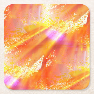 för konstbakgrund för färg seamless gult, orange underlägg papper kvadrat