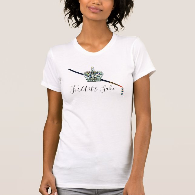 "För konstens själ!" T Shirt (Framsida)