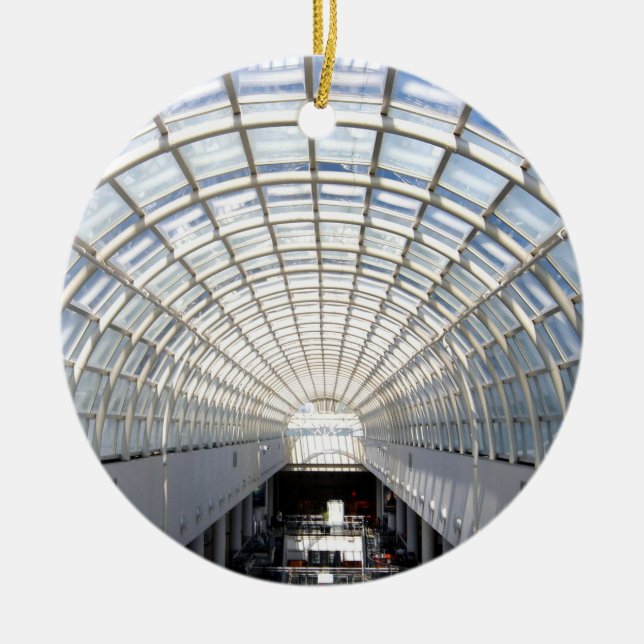 För konstfotografi för Glass tak prydnad Julgransprydnad Keramik (Framsidan)