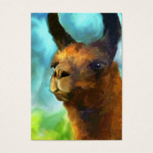För konsthandel för Llama ACEO kort