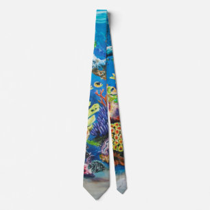 För korallrev för 7 hav Tie Slips