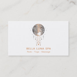 För kosmosmåne för *~* Lunar Shaman för universum Visitkort