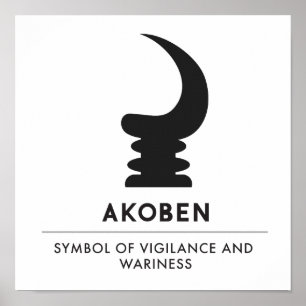 För krigHorn   för AKOBEN   symbol av Vigilance Poster