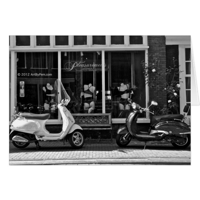 För krok hälsningkortet upp - hälsningskort (Framsidan Horizontal)