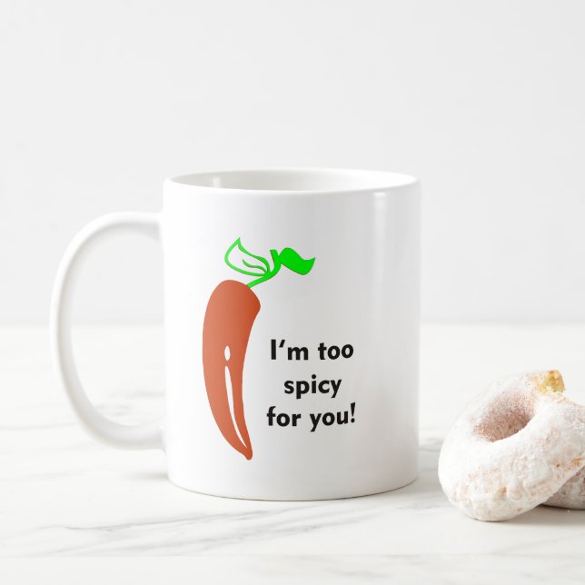 För kryddstark kaffemugg (Med munk)