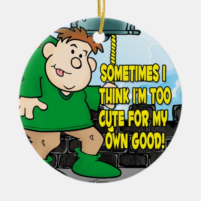 För kute julgransprydnad keramik (Framsidan)