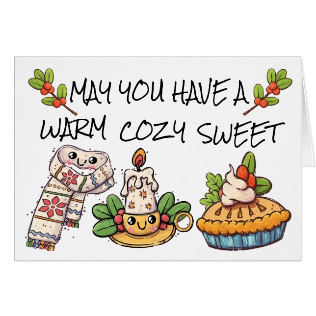 För kute julkort OBS kort (Framsidan Horizontal)