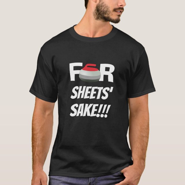 För Lakan Sake Curling T Shirt (Framsida)