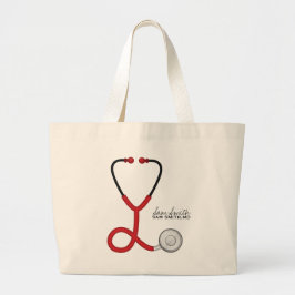 För Läkare och sjuksköterskor. Red Medical Stethos Jumbo Tygkasse