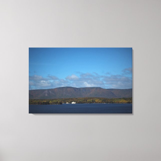 För långväga att klättra canvastryck (Framsida)