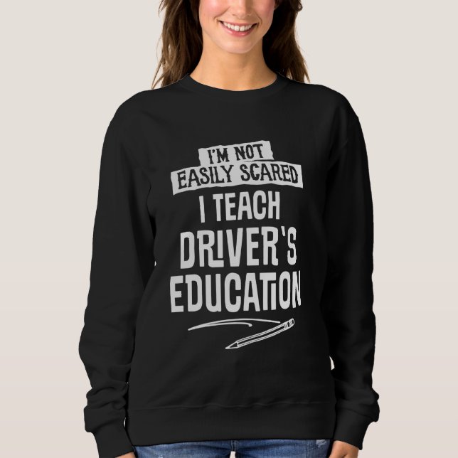 För Lärarutbildning - Förarutbildning T Shirt (Framsida)